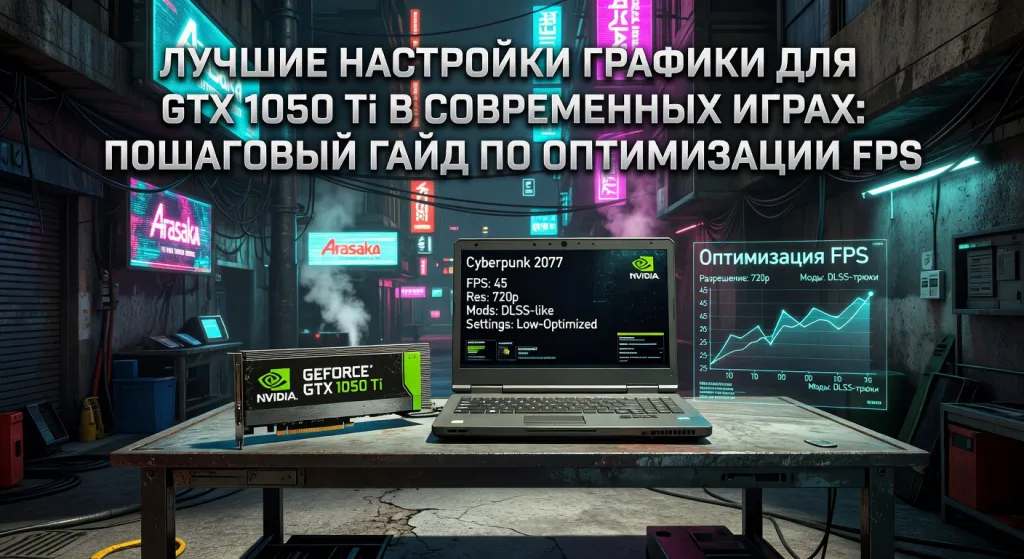 Лучшие настройки графики для GTX 1050 Ti в современных играх: пошаговый гайд по оптимизации FPS