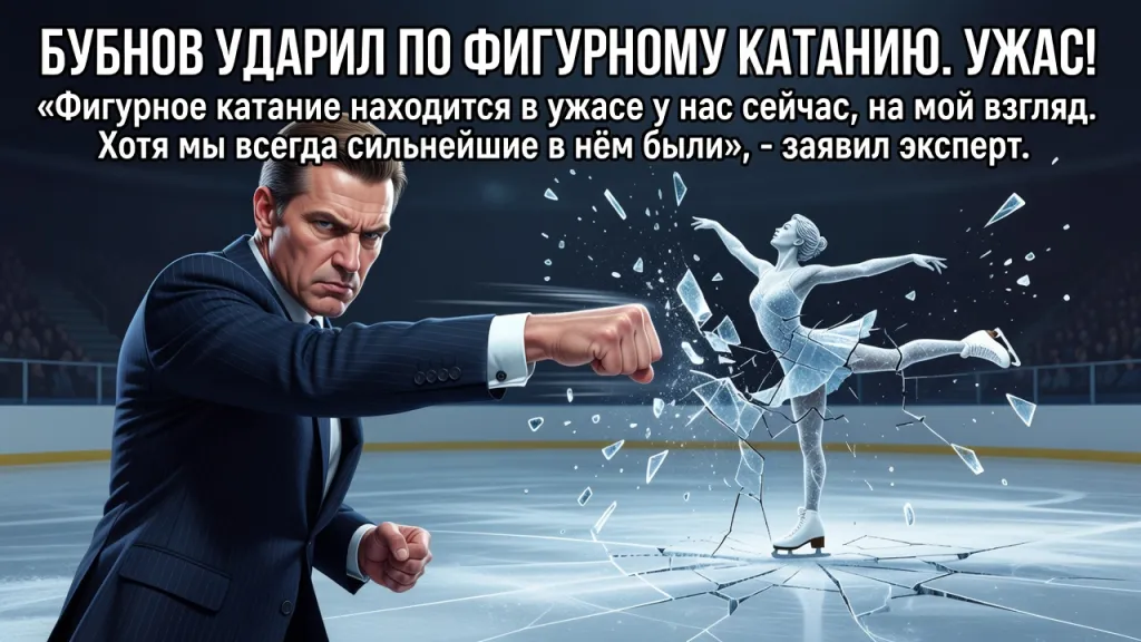 Бубнов ударил по фигурному катанию. Ужас!
