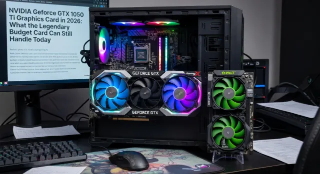Видеокарта NVIDIA GeForce GTX 1050 Ti в 2026 году: на что хватает легендарной бюджетной карты сегодня
