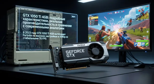 GTX 1050 Ti 4GB: подробные характеристики, реальная производительность и сравнение с современными аналогами
